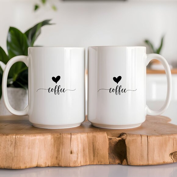 Elegant  Latte Mug with Bamboo Lid and Latte Spoon - Picture 1 of 3